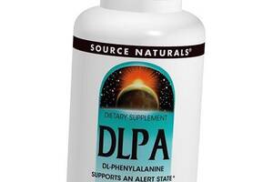 Фенілаланін DLPA 375 Source Naturals 120таб (27355011)