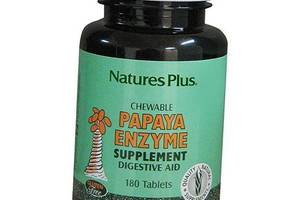 Ферменты Папаи Papaya Enzyme Nature's Plus 180таб (69375005)