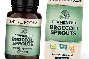 Ферментовані паростки брокколі, Fermented Broccoli Sprouts, Dr. Mercola 30капс (71387014)