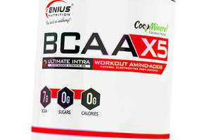 Ферментированные ВСАА с Электролитами BCAA-X5 Genius Nutrition 360г Ананас (28562002)