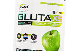 Ферментированный Глютамин Gluta-X5 Genius Nutrition 405г Зеленое яблоко (32562001)