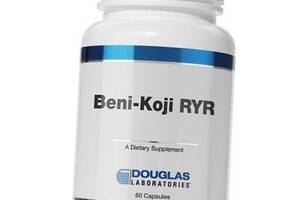 Ферментированный Красный дрожжевой рис Beni-Koji RYR Douglas Laboratories 60капс (71414008)