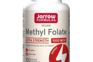 Фолиевая кислота Jarrow Formulas Methyl Folate 1000 mcg 100 Caps