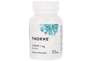 Фолиевая кислота Thorne Research 5-MTHF 1 mg 60 Caps