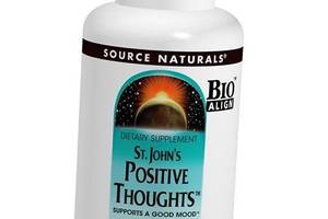 Формула для улучшения настроения St. John's Positive Thoughts Source Naturals 45таб (71355032)