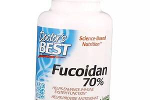 Фукоїдан Fucoidan 70% Doctor's Best 60вегкапс (70327010)