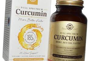 Full Spectrum Curcumin Solgar 60гелкапс (71313023)