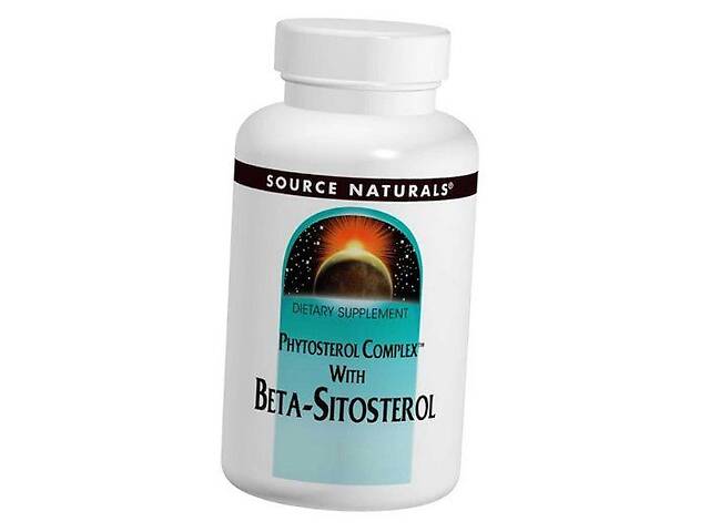 Фитостерольный комплекс с Бета-ситостеролом Phytosterol Complex with Beta-Sitosterol Source Naturals 180таб (72355038)