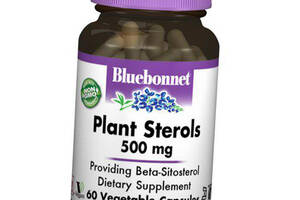 Фітостероли Plant Sterols Bluebonnet Nutrition 60 вег капс (72393008)