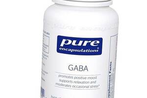 Гамма-аміномасляна кислота, GABA, Pure Encapsulations 60капс (72361012)