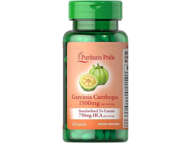 Гарциния Puritan's Pride Garcinia Cambogia 750 mg 60 Veg Caps