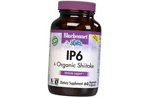 Гексафосфат инозитола и Грибы Шиитаке для иммунитета IP6 & Organic Shiitake Bluebonnet Nutrition 60вегкапс (71393022)