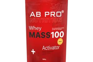 Гейнер AB PRO MASS 100 Whey Activator 1000 g /8 servings/ Банан