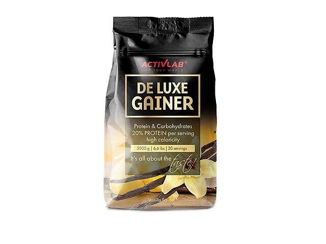Гейнер Activlab De Luxe Gainer 3000 g /30 servings/ Vanilla