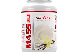 Гейнер ActivLab Mass Up 10% protein 2000 g Vanilla Jar