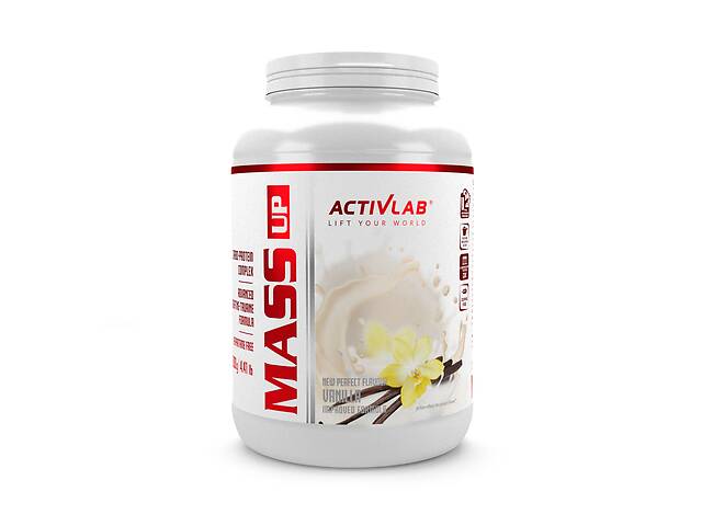 Гейнер ActivLab Mass Up 10% protein 2000 g Vanilla Jar
