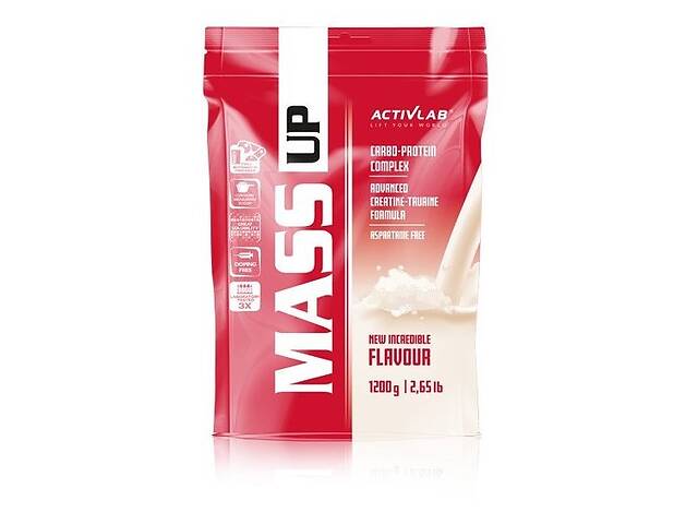 Гейнер Activlab Mass UP 1200 g /12 servings/ Coffee