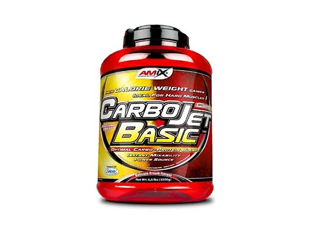 Гейнер Amix Nutrition CarboJet Basic 3000 g /60 servings/ Strawberry