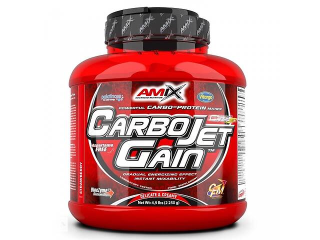 Гейнер Amix Nutrition CarboJet Gain 2250 g /45 servings/ Strawberry