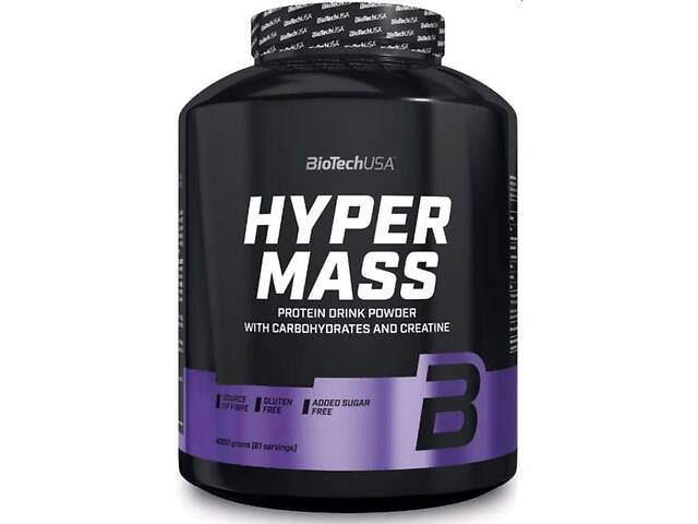 Гейнер BioTechUSA Hyper Mass 5000 4000 g /61 servings/ Salted caramel