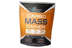 Гейнер Carbo Mass Gainer Powerful Progress 2000г Клубника (30401002)