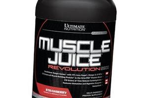 Гейнер для набора веса Muscle Juice Revolution Ultimate Nutrition 2100 г Клубника (30090001)