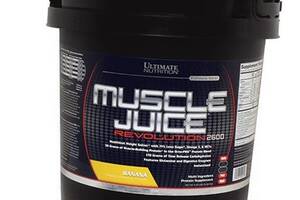 Гейнер для набора веса Muscle Juice Revolution Ultimate Nutrition 5000г Банан (30090001)