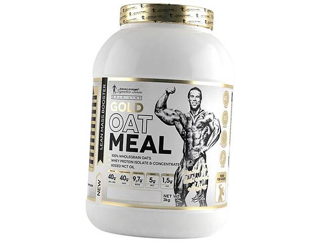 Гейнер для роста мышечной массы Gold Oat Meal Kevin Levrone 3000г Банан (30056004)