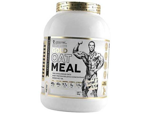 Гейнер для роста мышечной массы Gold Oat Meal Kevin Levrone 3000г Ваниль (30056004)