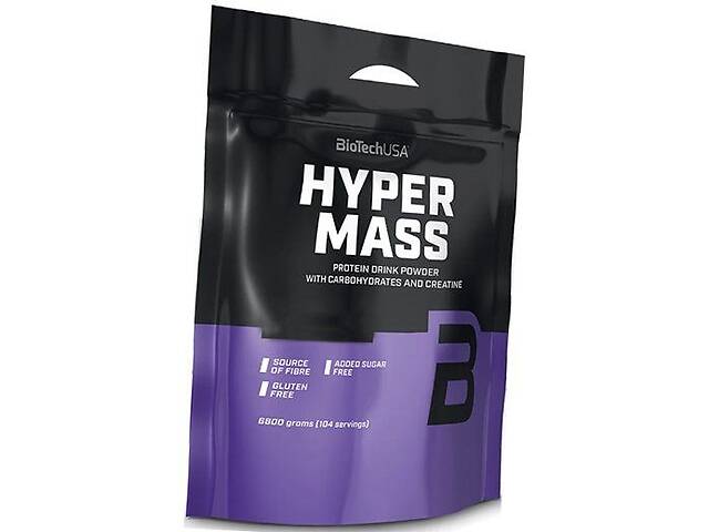 Гейнер Hyper Mass BioTech (USA) 6800г Ваніль (30084001)