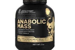 Гейнер Kevin Levrone Anabolic Mass 3000 g /30 servings/ Snickers
