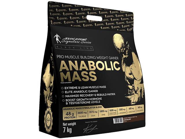 Гейнер Kevin Levrone Anabolic Mass 7000 g /70 servings/ Chocolate