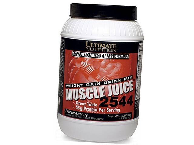 Гейнер Muscle Juice 2544 Ultimate Nutrition 2250 г Клубника (30090002)