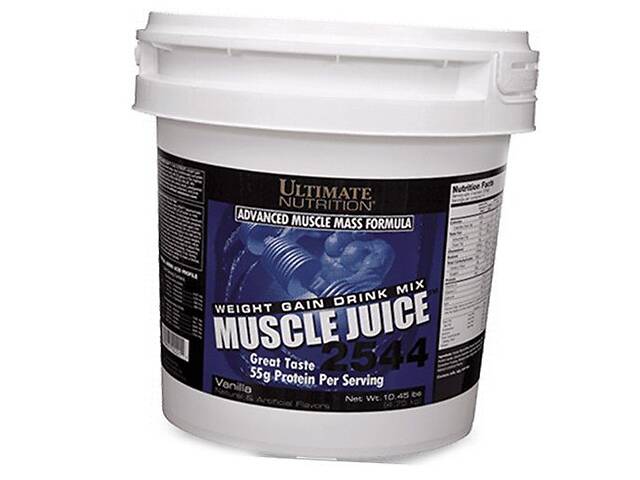 Гейнер Muscle Juice 2544 Ultimate Nutrition 4750 г Ваниль (30090002)