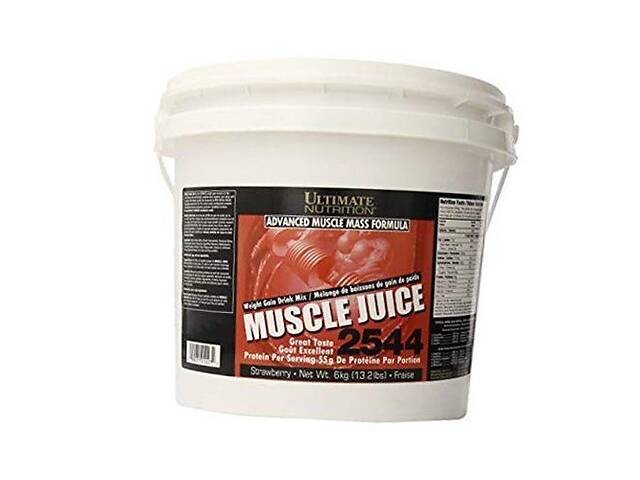 Гейнер Muscle Juice 2544 Ultimate Nutrition 6000 г Клубника (30090002)