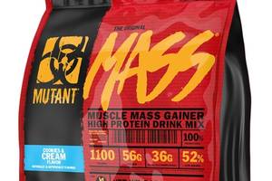 Гейнер Mutant Mass 2270 g /8 servings/ Cookies Cream