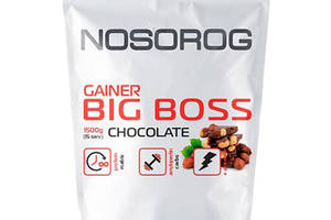 Гейнер Nosorog Nutrition Big Boss 1500 g /15 servings/ Chocolate