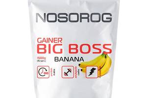 Гейнер Nosorog Nutrition Big Boss 1500 гр Банан