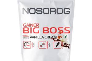 Гейнер Nosorog Nutrition Big Boss 1500 гр Ваниль