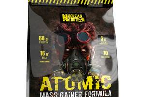 Гейнер Nuclear Nutrition Atomic Mass Gainer Formula 7000 g /70 servings/ Vanilla