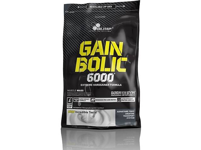 Гейнер Olimp Nutrition Gain Bolic 6000 1000 g /10 servings/ Banana