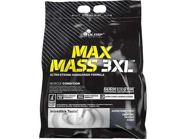 Гейнер Olimp Nutrition MaxMass 3XL 6000 g /60 servings/ Vanilla