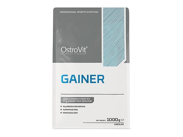 Гейнер OstroVit Gainer 1000 g /10 servings/ Chocolate