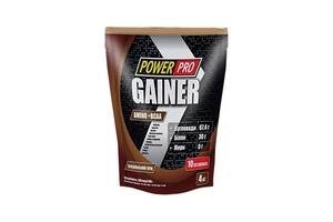 Гейнер Power Pro Gainer 4000 g /100 servings/ Бразильский орех