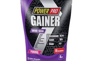 Гейнер Power Pro Gainer 4000 g /100 servings/ Ренклод