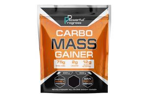 Гейнер Powerful Progress Carbo Mass Gainer 2000 g /20 servings/ Banana