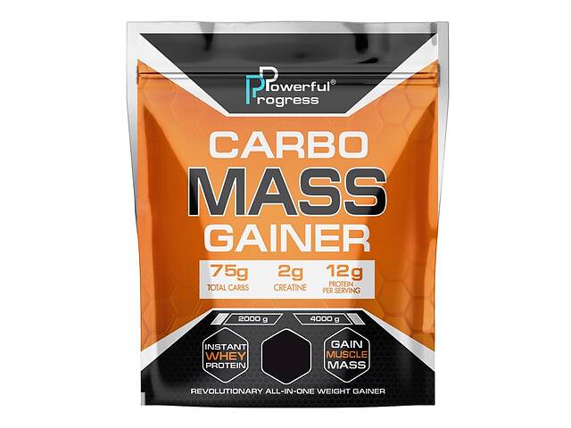 Гейнер Powerful Progress Carbo Mass Gainer 2000 g /20 servings/ Banana