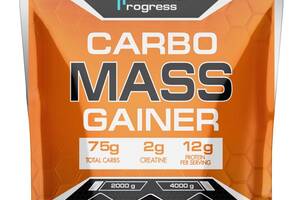 Гейнер Powerful Progress Carbo Mass Gainer 2000 g /20 servings/ Cappuccino