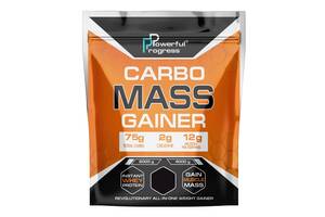 Гейнер Powerful Progress Carbo Mass Gainer 2000 g /20 servings/ Coconut