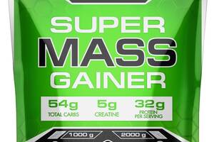 Гейнер Powerful Progress Super Mass Gainer 1000 g /10 servings/ Cappuccino